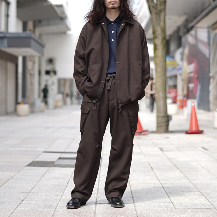 マーカウェア MARKAWARE カーゴパンツ ROYAL NAVY EASY TROUSERS