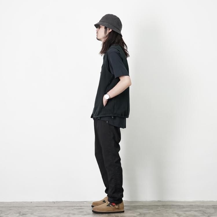 ノンネイティブ nonnative ベスト HIKER VEST COTTON SWEAT OVERDYED