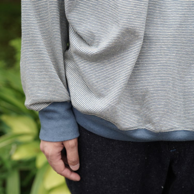 グルメジーンズ gourmet jeans ハーフジップ ロンT DEEP ZIP L/S