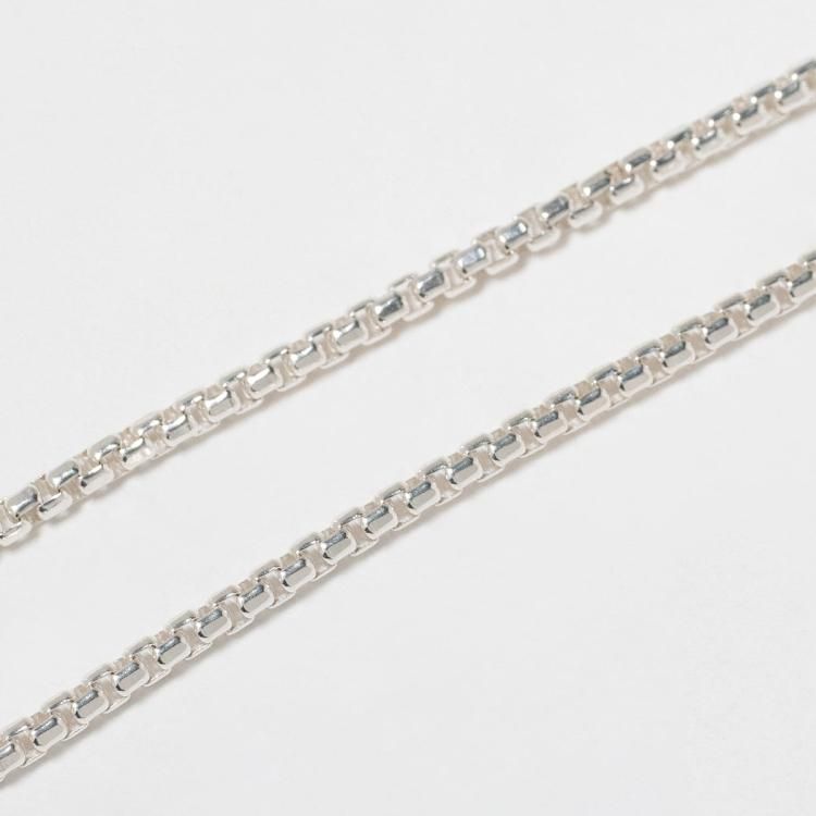 ジェロクリスト Gerochristo ネックレス Box Chain Necklace (60cm)