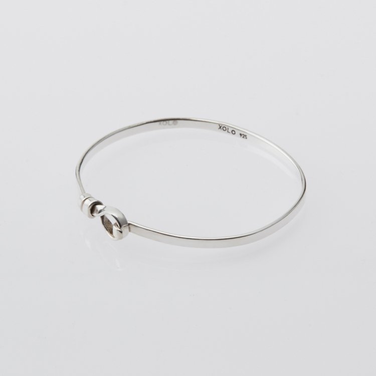 XOLO JEWELRY シルバー925 バングル Hug Bangle --