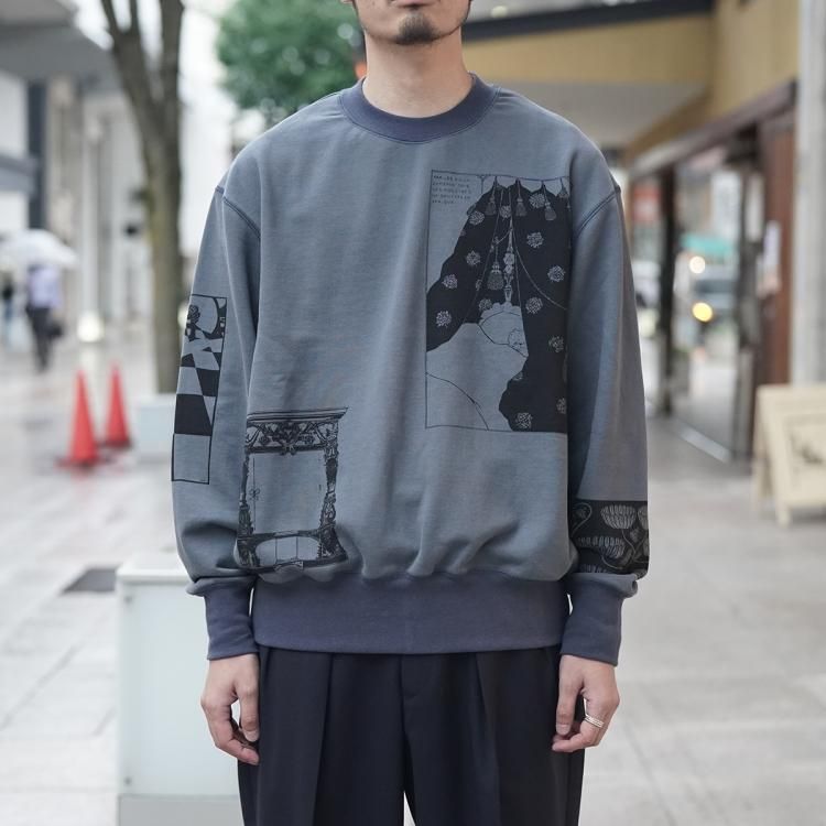 コッキ KHOKI スウェット Beardsley graphic-print sweatshirt