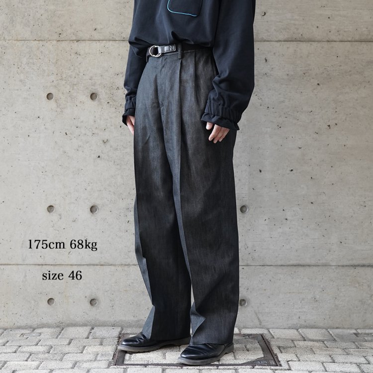 ネオンサイン neonsign デニムパンツ スラックス Nv denim slacks