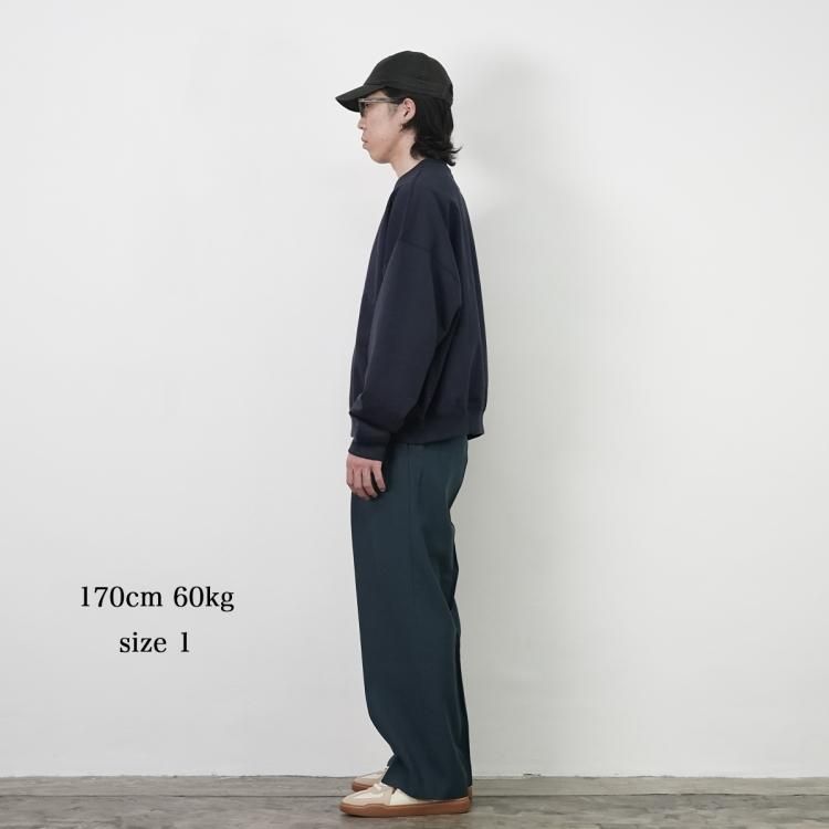 マーカウェア MARKAWARE ヒュージ スウェット ショート HUGE SWEAT SHORT (ORGANIC COTTON HEAVY FLEECE)