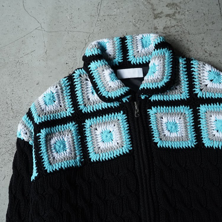 ネオンサイン neonsign クロシェジャケット Crochet Jacket