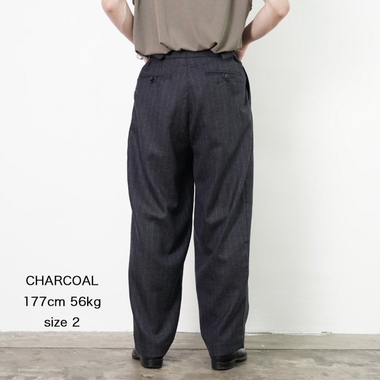 マーカ marka オフィサーパンツツータックワイド OFFICER PANTS 2TUCK WIDE