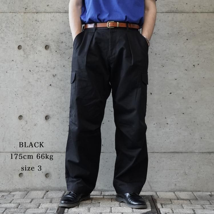 POLYPLOID CARGO TUCK PANTS ポリプロイド カーゴパンツメンズ