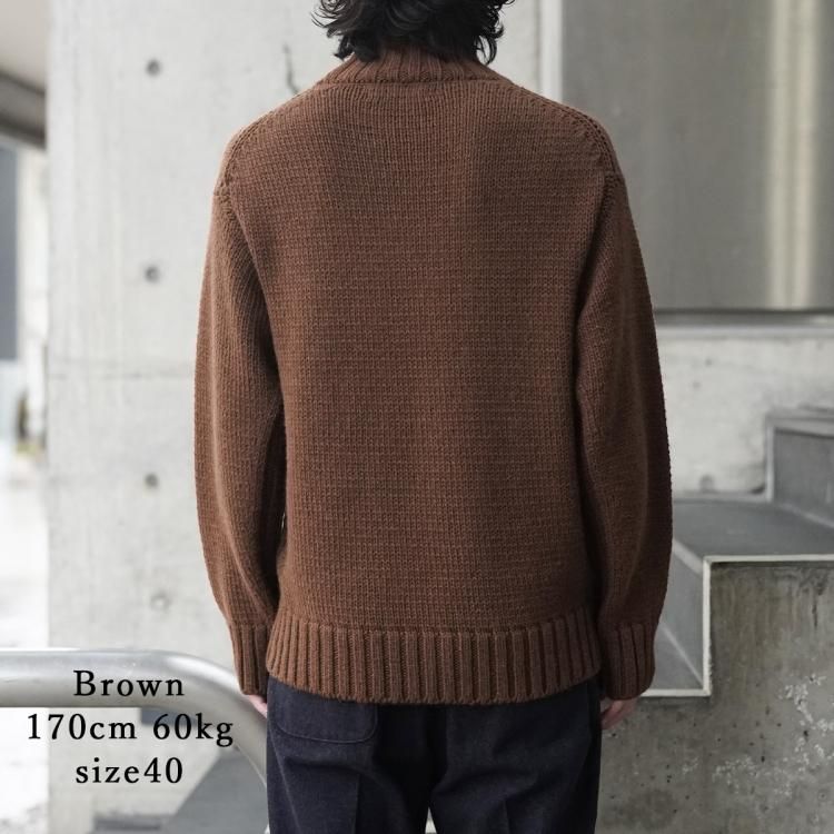 オーベルジュ AUBERGE 23aw ニット ネストリャマ NEST LLAMA オーベルジュ AUBERGE 23aw ニット ネストリャマ NEST LLAMA