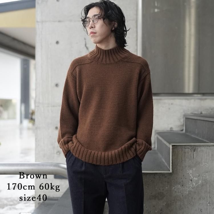 オーベルジュ AUBERGE 23aw ニット ネストリャマ NEST LLAMA オーベルジュ AUBERGE 23aw ニット ネストリャマ NEST LLAMA