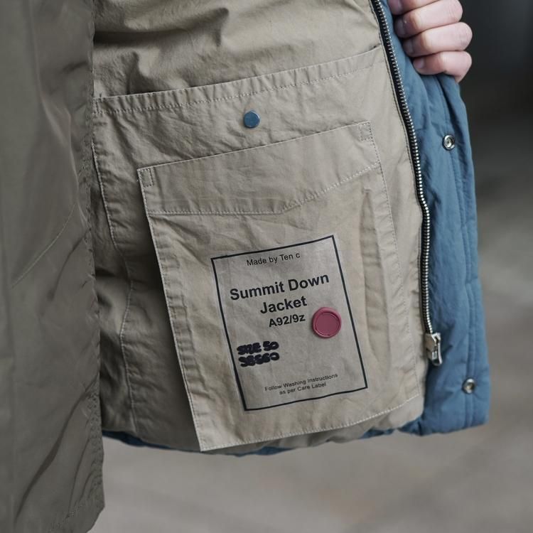 テンシー Ten C 23aw サミットダウンジャケット SUMMIT DOWN JACKET