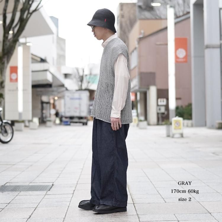 ジエダ JieDa 24SS ニットベスト KNIT VEST ジエダ JieDa 24SS ニットベスト KNIT VEST
