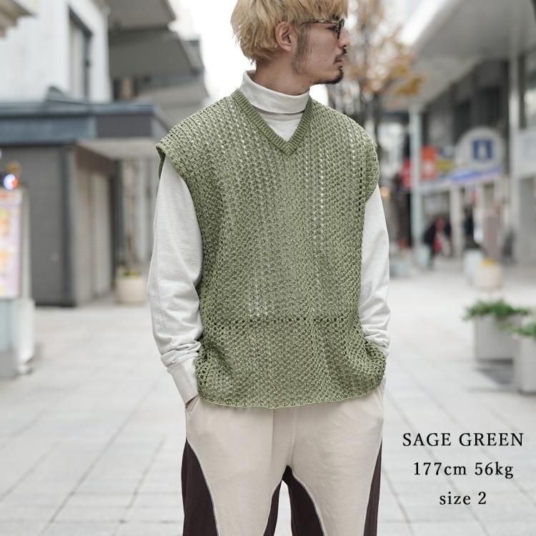 ジエダ JieDa 24SS ニットベスト KNIT VEST