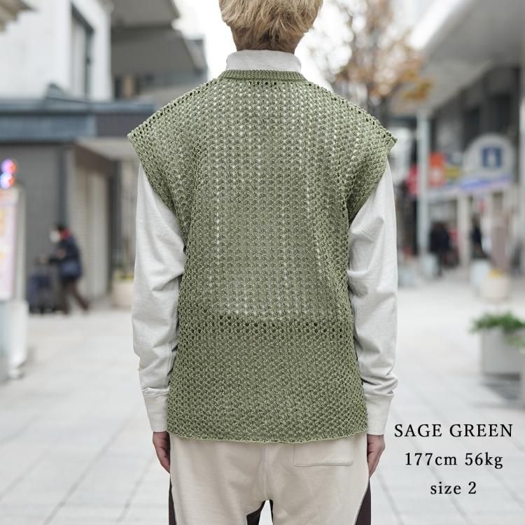 ジエダ JieDa 24SS ニットベスト KNIT VEST ジエダ JieDa 24SS ニットベスト KNIT VEST