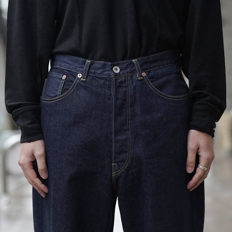 marka マーカ 24ss コクーンフィットジーンズ デニムパンツ COCOON FIT JEANS (ORGANIC COTTON 12oz  DENIM)