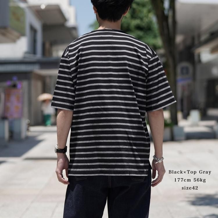 オーベルジュ AUBERGE 24ss オーウェン ボーダーTシャツ OWEN オーベルジュ AUBERGE 24ss オーウェン ボーダーTシャツ OWEN