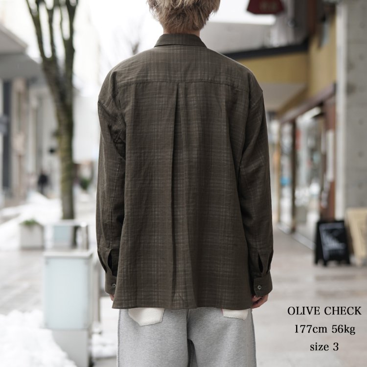 ポリプロイド POLYPLOID 24ss シャツジャケット SHIRT JACKET (TYPE B)