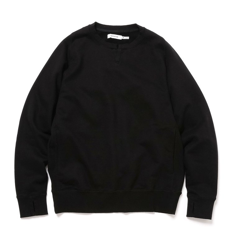 ノンネイティブ nonnative 24SS デュエラーロングスリーブTネックスウェット DWELLER L/S T-NECK PULLOVER  COTTON SWEAT