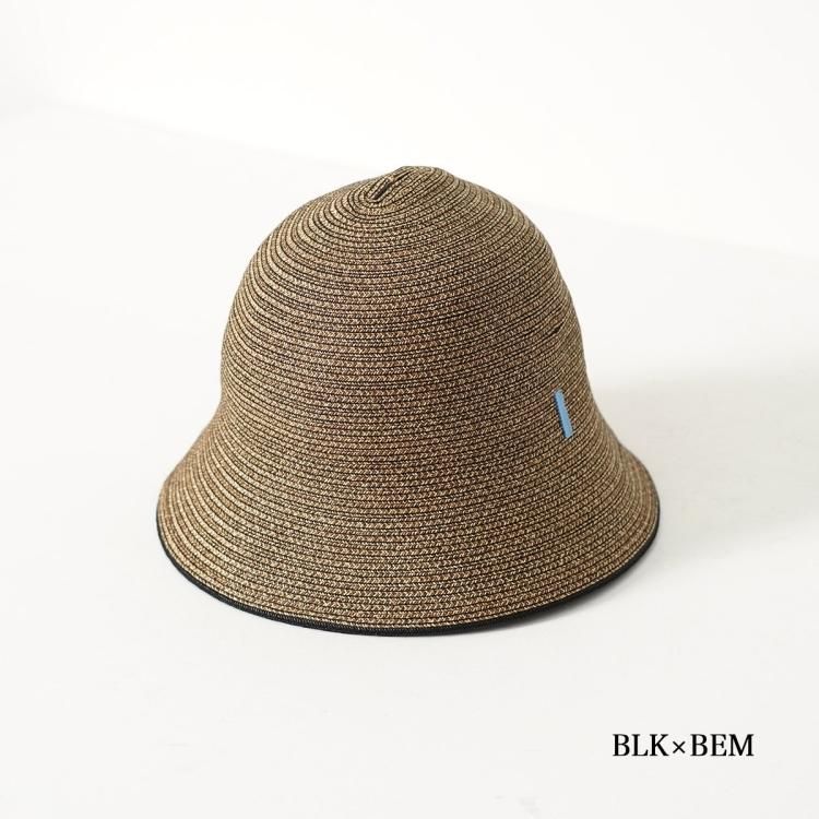 bocodeco 麦わら帽子 ボコデコ bocodeco 麦わら帽子 ハット 帽子 Paper Braid RV Bermuda