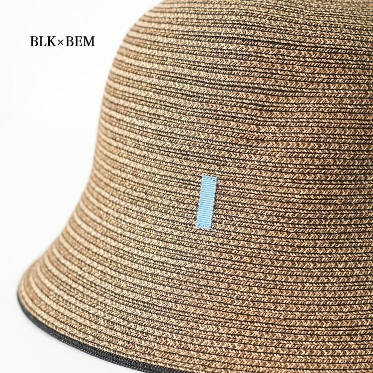 ボコデコ bocodeco 麦わら帽子 ハット 帽子 Paper Braid RV Bermuda