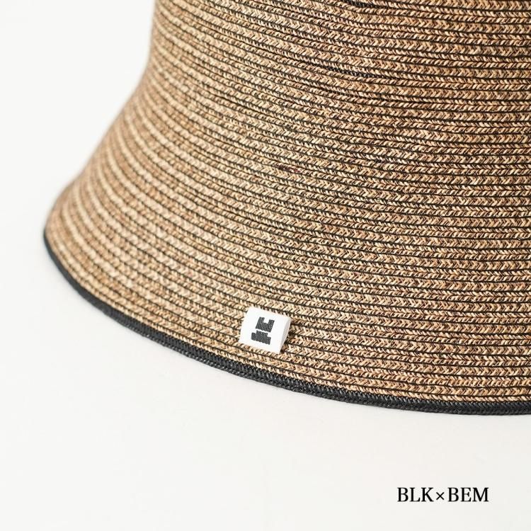 bocodeco 麦わら帽子 ボコデコ bocodeco 麦わら帽子 ハット 帽子 Paper Braid RV Bermuda