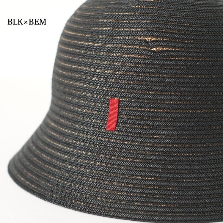 bocodeco 麦わら帽子 ボコデコ bocodeco 麦わら帽子 ハット 帽子 Paper Braid RV Bermuda