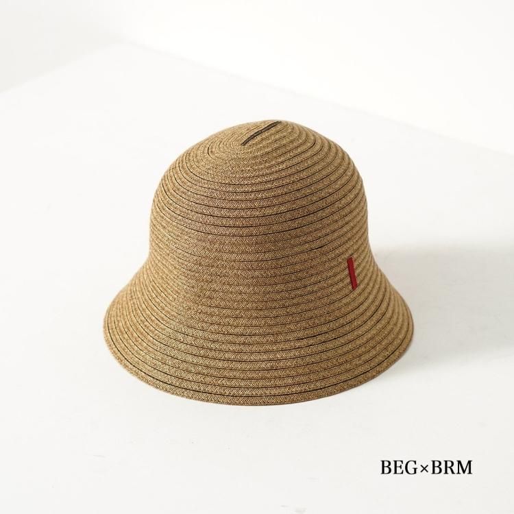 ボコデコ bocodeco 麦わら帽子 ハット 帽子 Paper Braid RV Bermuda