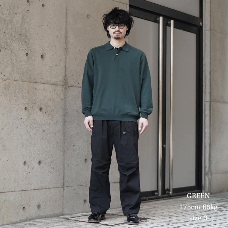 ノンネイティブ nonnative 24SS デュエラーロングスリーブポロ