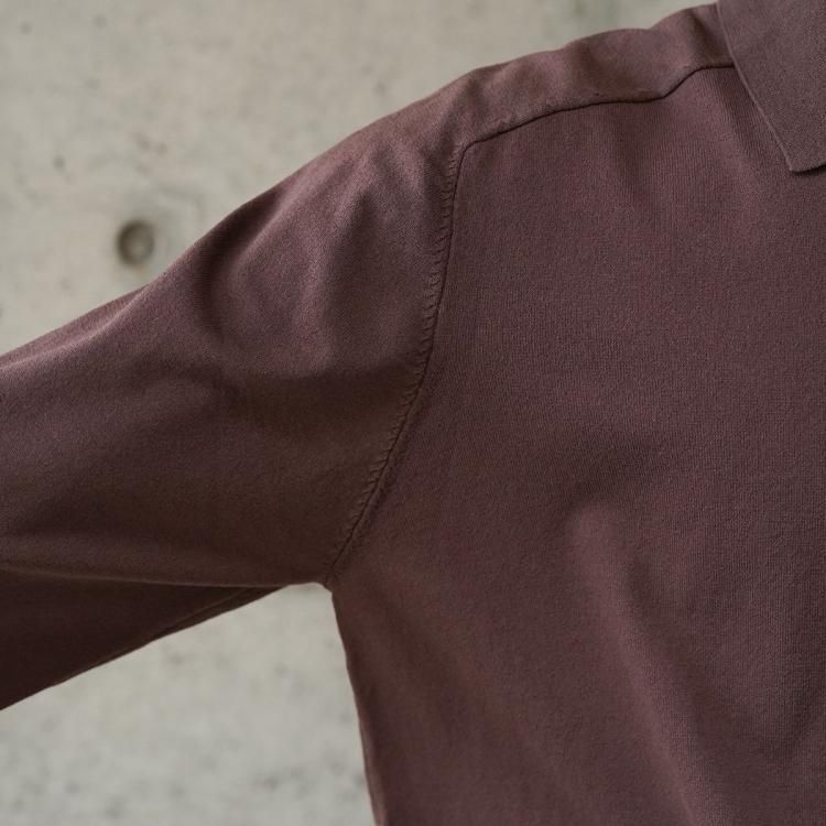 ノンネイティブ nonnative 24SS デュエラーロングスリーブポロ