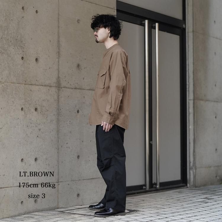 ノンネイティブ nonnative 24SS トゥルパーロングスリーブシャツ ノンネイティブ nonnative 24SS トゥルパーロングスリーブシャツ