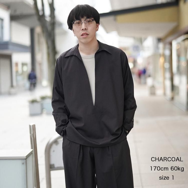 マーカウェア MARKAWARE 24ss ヴァルーズシャツ VAREUSE SHIRT マーカウェア MARKAWARE 24ss ヴァルーズシャツ VAREUSE SHIRT