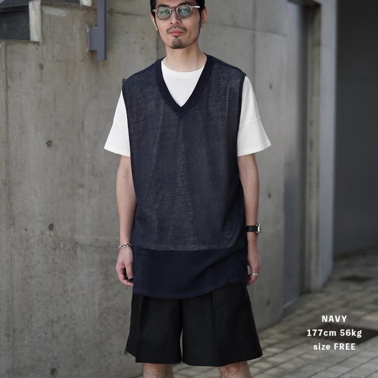 グルメジーンズ gourmet jeans 24ss メッシュブイタンク