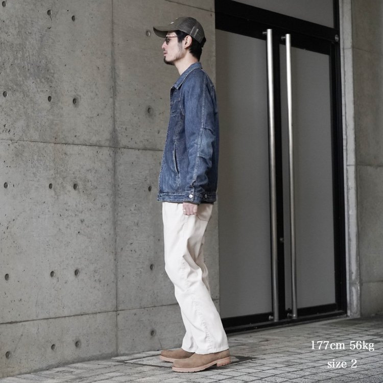 ノンネイティブ nonnative 24ss トラッカーブルゾン デニムジャケット TRUCKER BLOUSON COTTON 10oz DENIM  VW