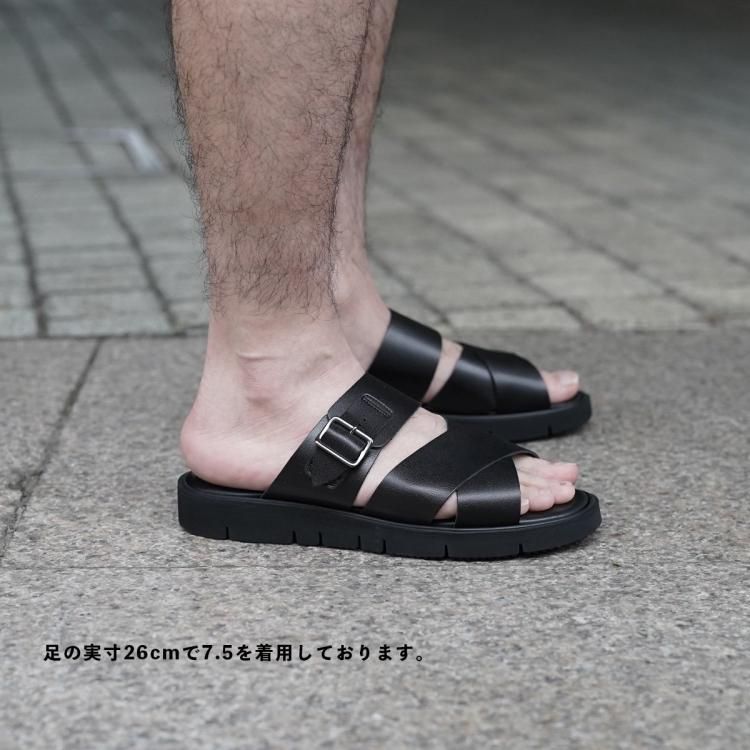 フットザコーチャー foot the coacher 24ss レザー クロスベルト フットザコーチャー foot the coacher 24ss レザー クロスベルト