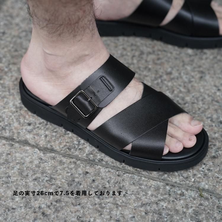 フットザコーチャー foot the coacher 24ss レザー クロスベルト フットザコーチャー foot the coacher 24ss レザー クロスベルト