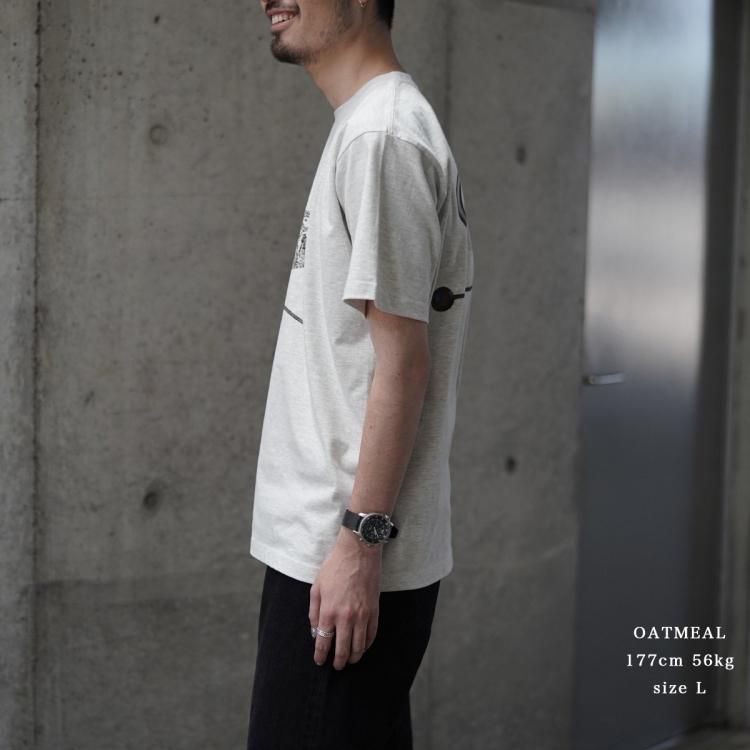サスクワァッチファブリックス Sasquatchfabrix. 24AW プリントT