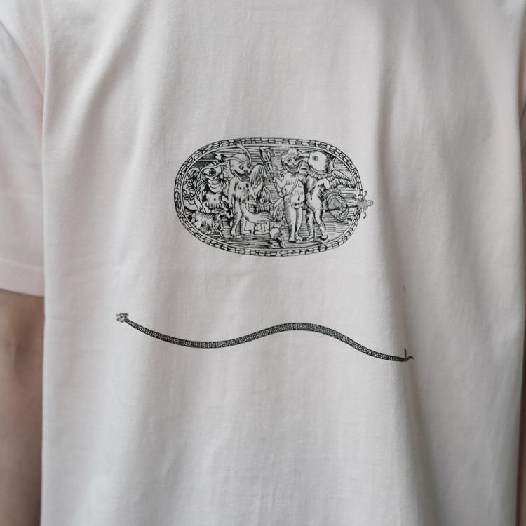サスクワァッチファブリックス Sasquatchfabrix. 24AW プリントT