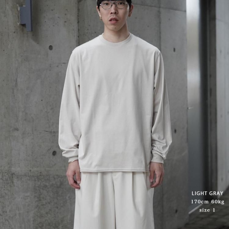 マーカ marka 24aw クルーネックロングスリーブTシャツ CREW マーカ marka 24aw クルーネックロングスリーブTシャツ CREW