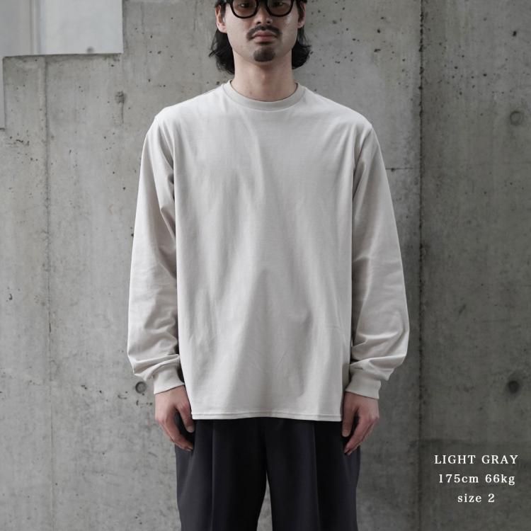 マーカ marka 24aw クルーネックロングスリーブTシャツ CREW マーカ marka 24aw クルーネックロングスリーブTシャツ CREW