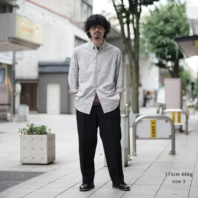 アワサ awasa レギュラーカラー シャツ チェック アワサ awasa レギュラーカラー シャツ チェック