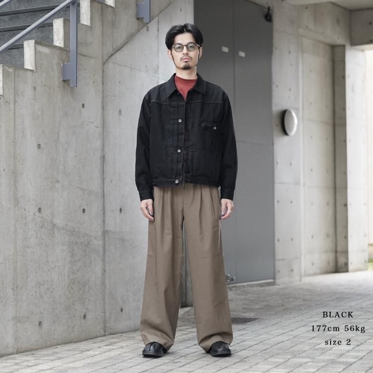マーカウェア MARKAWARE 24aw ニュータイプ1デニムジャケット マーカウェア MARKAWARE 24aw ニュータイプ1デニムジャケット