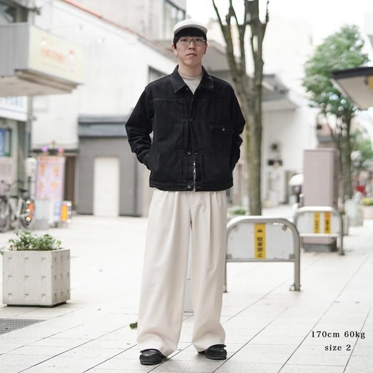 マーカウェア MARKAWARE 24aw ニュータイプ1デニムジャケット マーカウェア MARKAWARE 24aw ニュータイプ1デニムジャケット