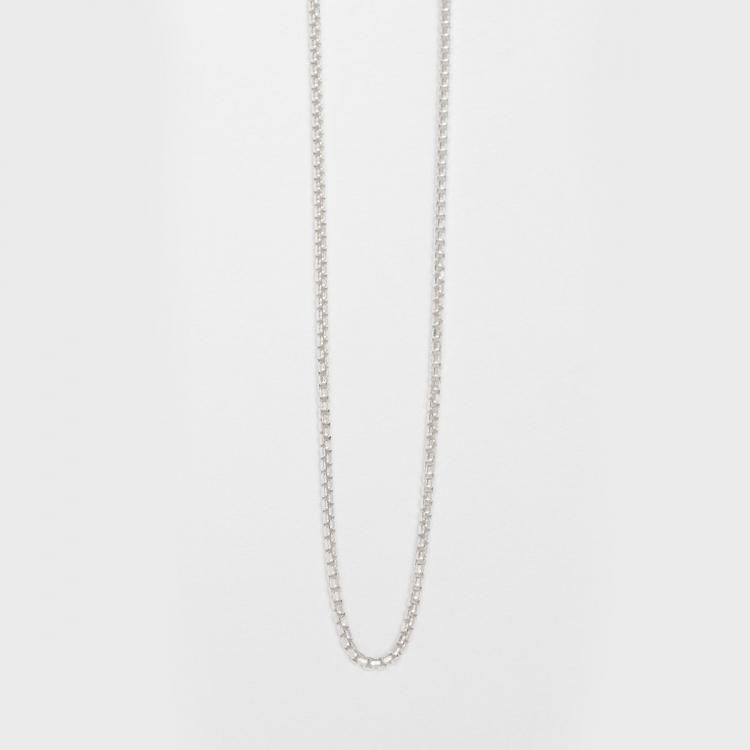 Gerochristo シルバー チェーンネックレス 50cm ジェロクリスト Gerochristo ボックスチェーンネックレス