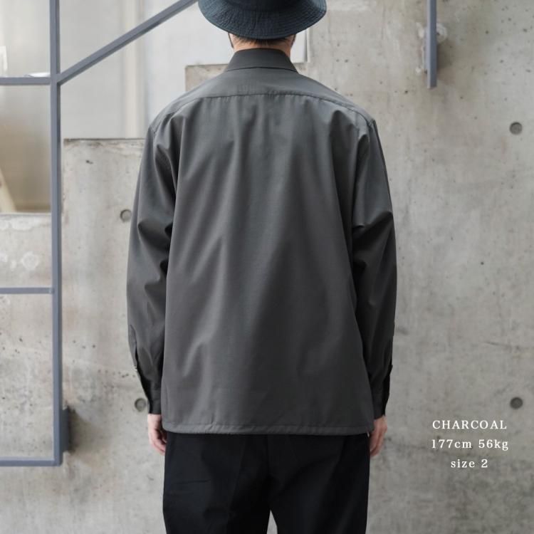 マーカウェア MARKAWARE 24aw プルオーバーショートシャツ マーカウェア MARKAWARE 24aw プルオーバーショートシャツ