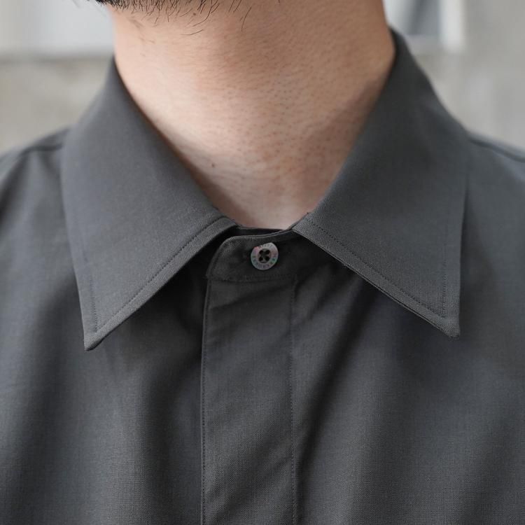 マーカウェア MARKAWARE 24aw プルオーバーショートシャツ マーカウェア MARKAWARE 24aw プルオーバーショートシャツ
