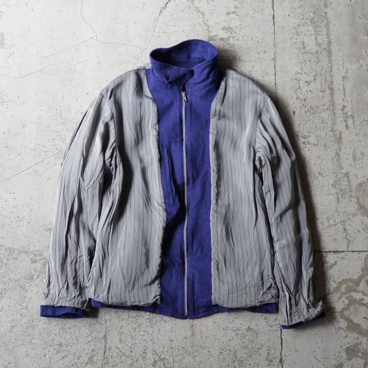 コッキ KHOKI 24aw ウォッシュドウールジップアップジャケット コッキ KHOKI 24aw ウォッシュドウールジップアップジャケット