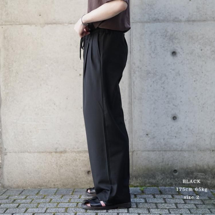 マーカウェア MARKAWARE 24aw トリプルプリーテッドイージー マーカウェア MARKAWARE 24aw トリプルプリーテッドイージー