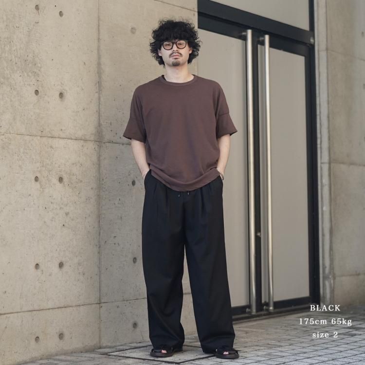 マーカウェア MARKAWARE 24aw トリプルプリーテッドイージー マーカウェア MARKAWARE 24aw トリプルプリーテッドイージー