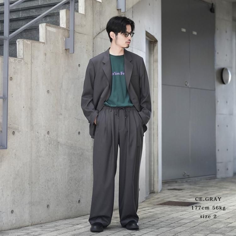 マーカウェア MARKAWARE 24aw トリプルプリーテッドイージー マーカウェア MARKAWARE 24aw トリプルプリーテッドイージー