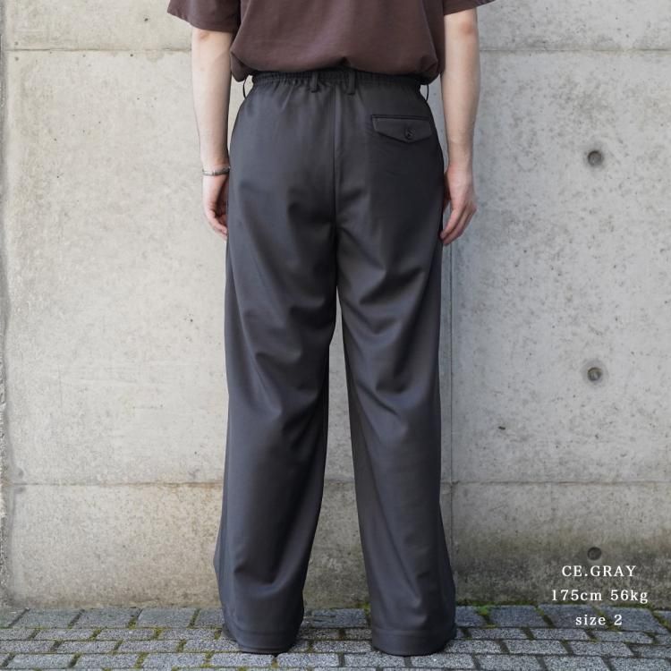 マーカウェア MARKAWARE 24aw トリプルプリーテッドイージー マーカウェア MARKAWARE 24aw トリプルプリーテッドイージー