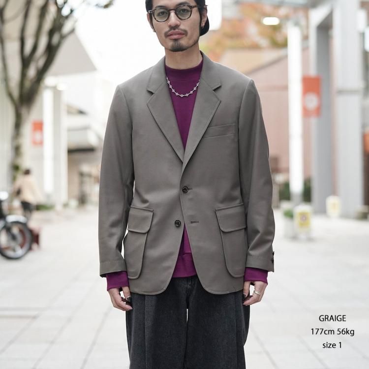 マーカウェア MARKAWARE 24aw スティーブンズジャケット ウール マーカウェア MARKAWARE 24aw スティーブンズジャケット ウール